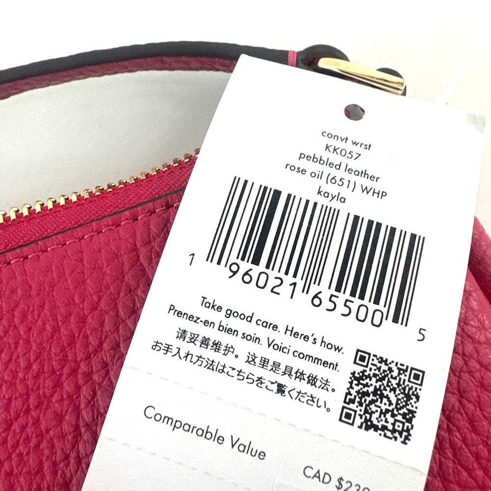 Kate Spade Women's Rose Oil Kayla Convertible Wristlet Mini Bag One Size - Picture 9 of 12